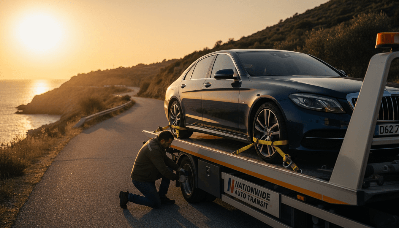 Servicio de entrega a domicilio de MADISSON CARS preparando un vehículo